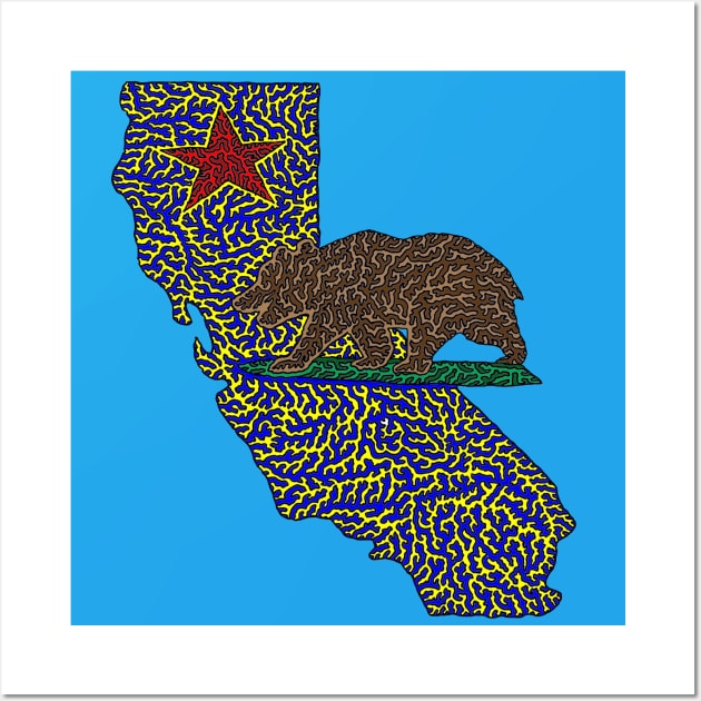 California Crest Wall Art by NightserFineArts